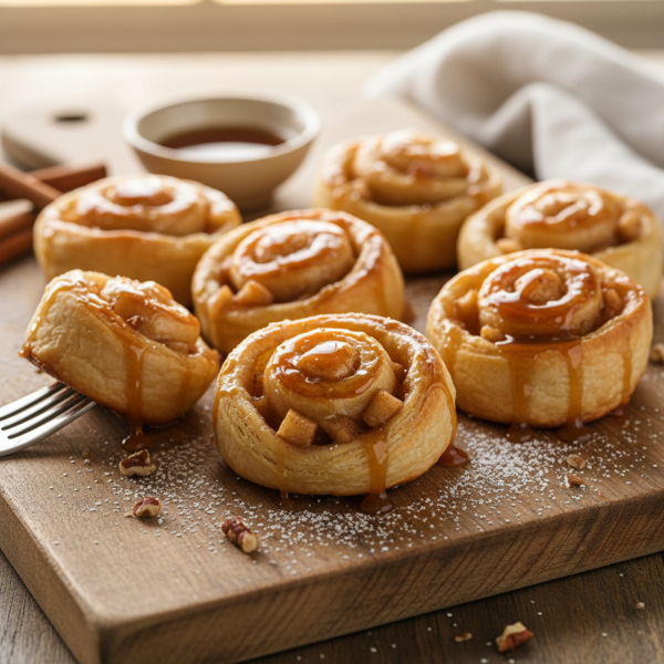 Caramelized Maple Apple Pie Bites recipe