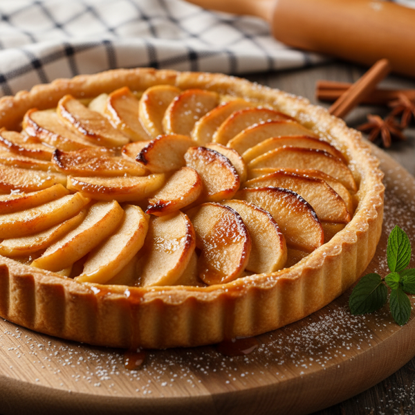 Caramelized McIntosh Apple Tart recipe