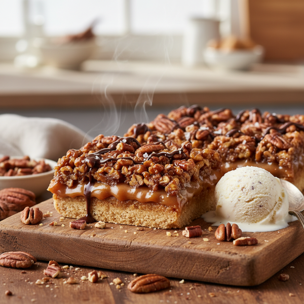 Caramelized Pecan Crunch Delight recipe