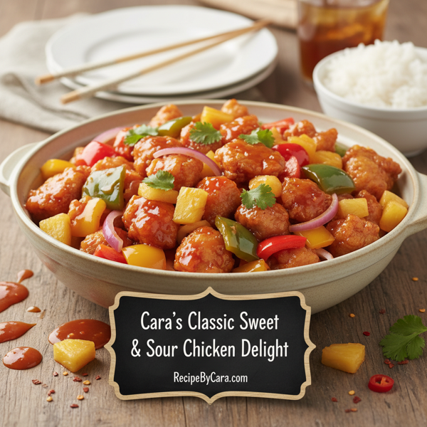 Cara's Classic Sweet & Sour Chicken Delight recipe