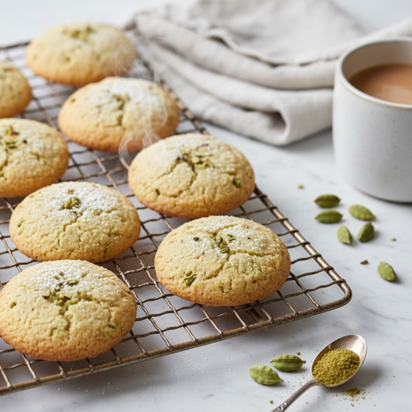 Cardamom Bliss Cookies recipe