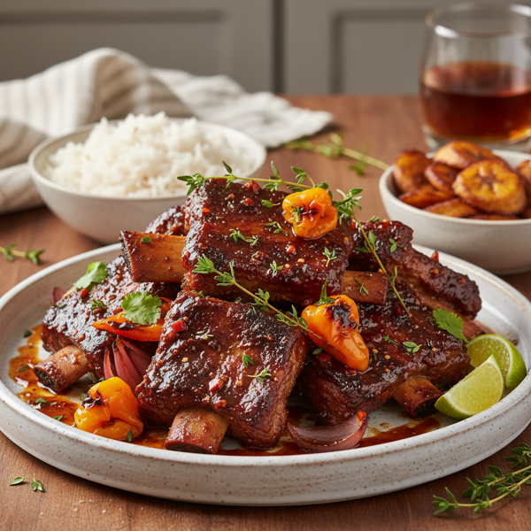Caribbean-Inspired Slow-Cooked Short Ribs recipe