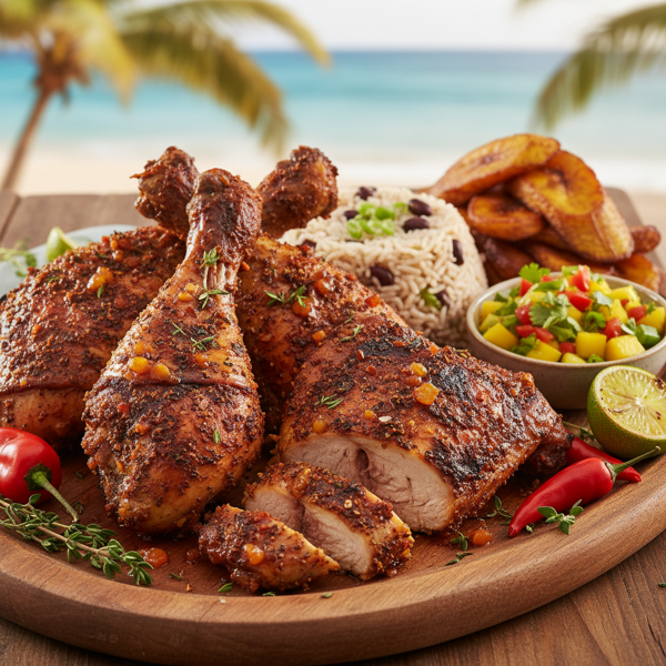 Caribbean Spiced Jerk Chicken Delight recipe