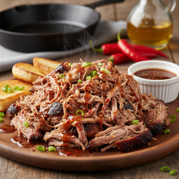 Carolina Style Pulled Pork with Vinegar Sauce recipe