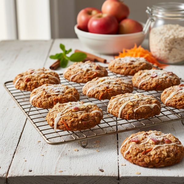 Carrot Apple Breakfast Wonder Cookies recipe