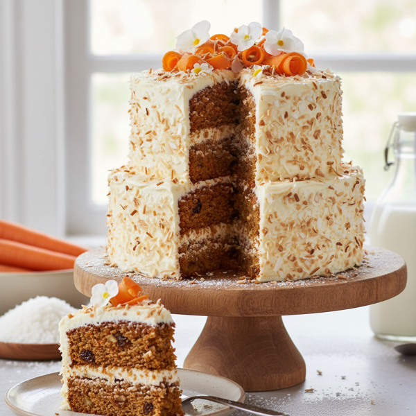Carrot Coconut Dream Cake recipe