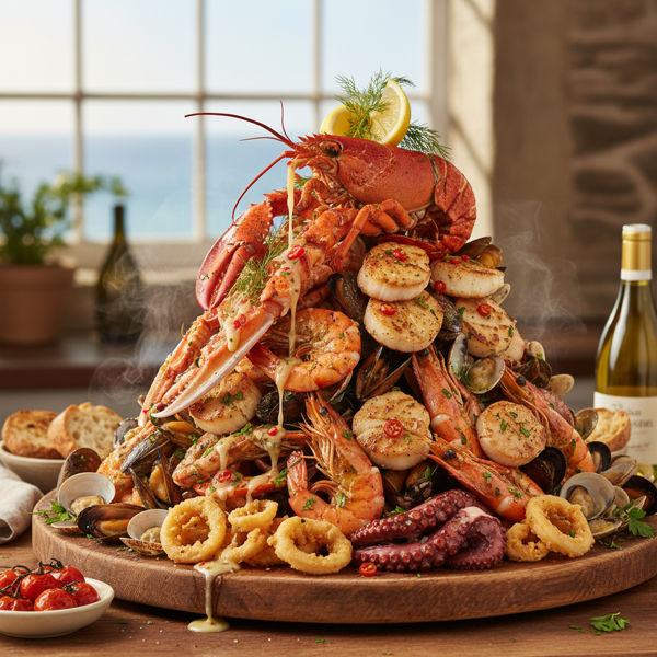 Cascading Seafood Symphony recipe