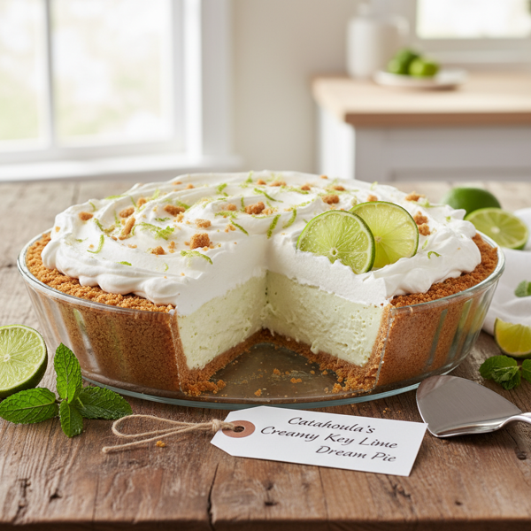 Catahoula's Creamy Key Lime Dream Pie recipe