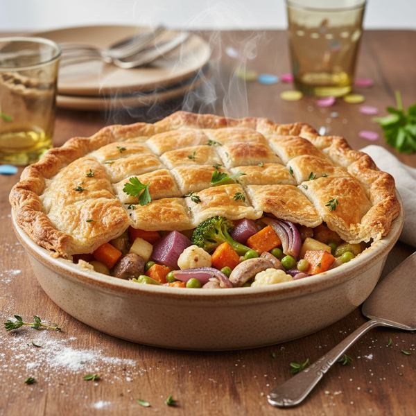 Celebration Veggie Pot Pie recipe