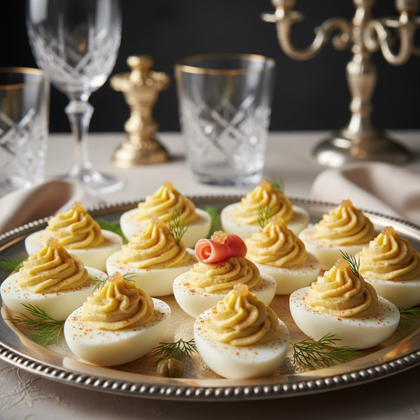 Celebrity-Style Deviled Eggs Delight recipe