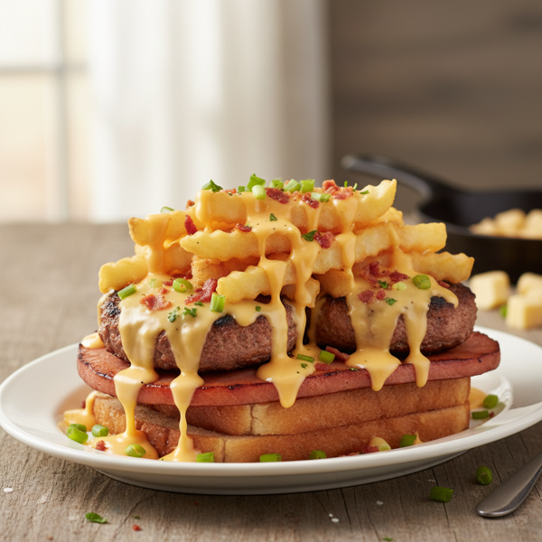 Central Illinois Cheesy Horseshoe Delight recipe