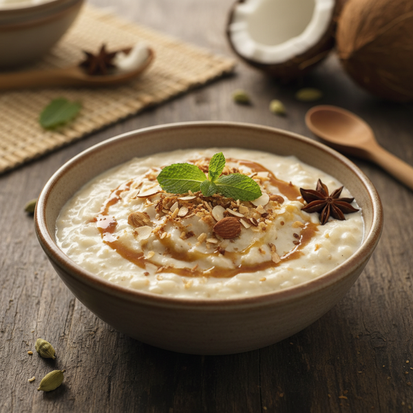 Chagossian Coconut Rice Pudding recipe