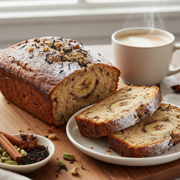 Chai-Spiced Banana Bliss Bread recipe