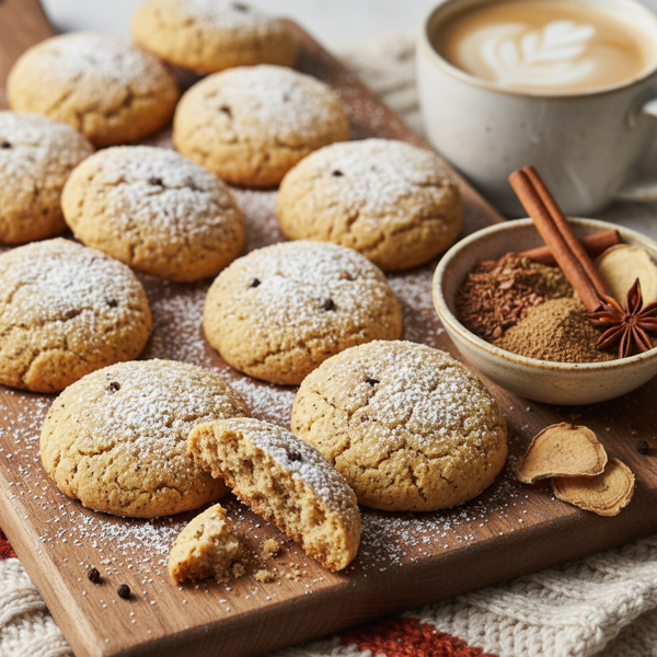 Chai-Spiced Butter Cookies recipe