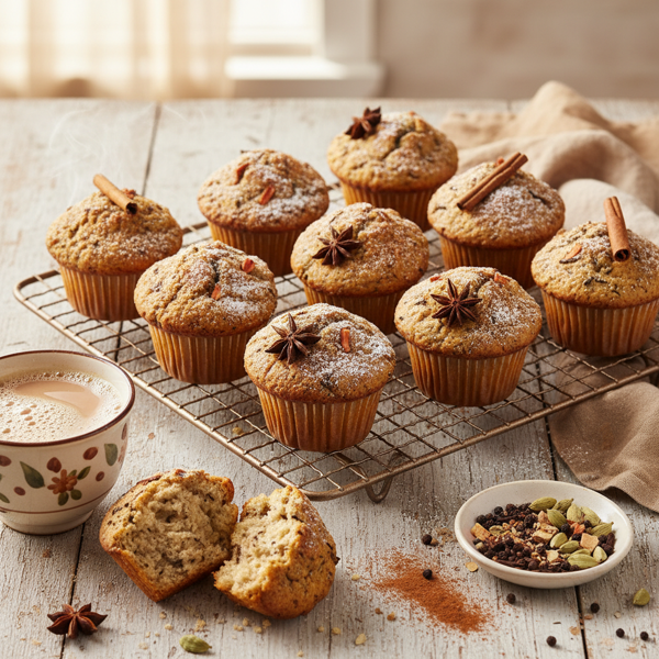 Chai-Spiced Delight Muffins recipe