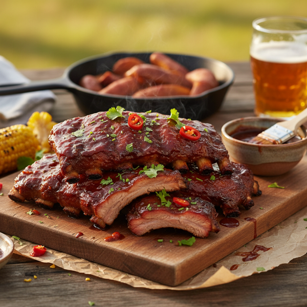Champion's Choice BBQ Pork Ribs recipe