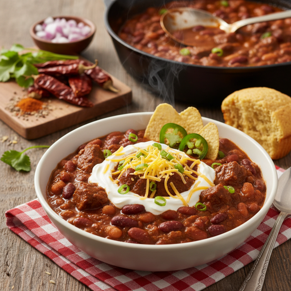 Champion's Texan Chili Delight recipe