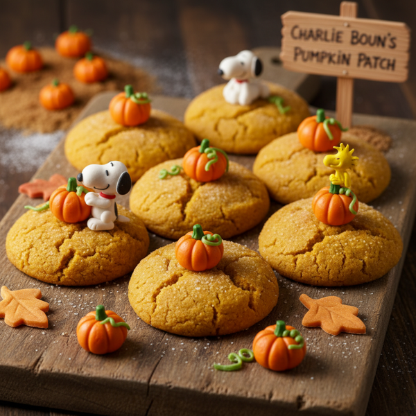 Charlie Brown's Pumpkin Patch Cookies recipe