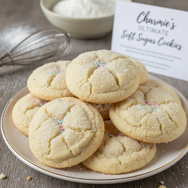 Charmie's Ultimate Soft Sugar Cookies recipe