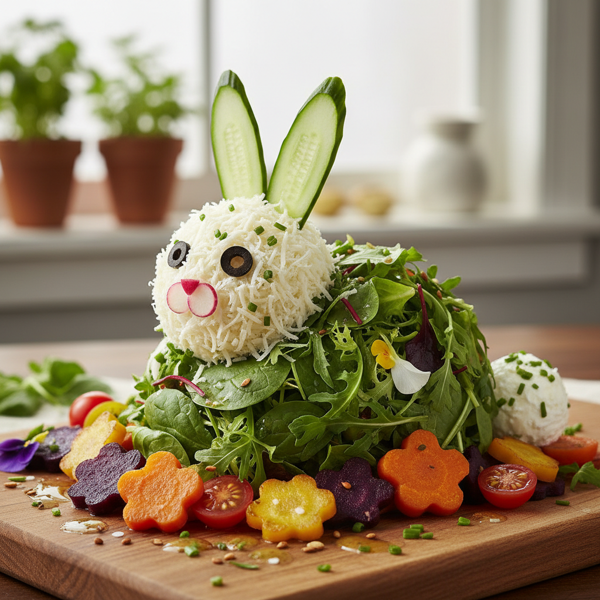 Charming Cottontail Bunny Salad recipe