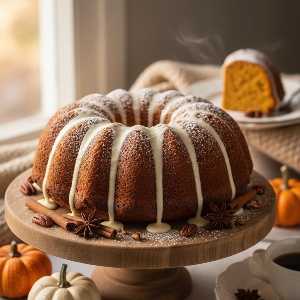 Charming Pumpkin Bundt Cake recipe