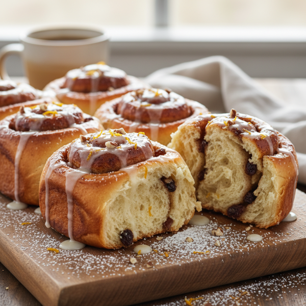 Charming Sweet Dough Rolls recipe