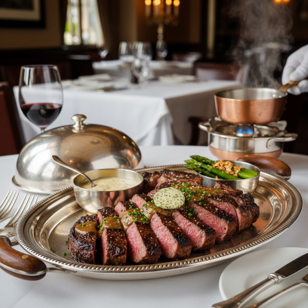 Chasen's Classic Table-Side Steak recipe