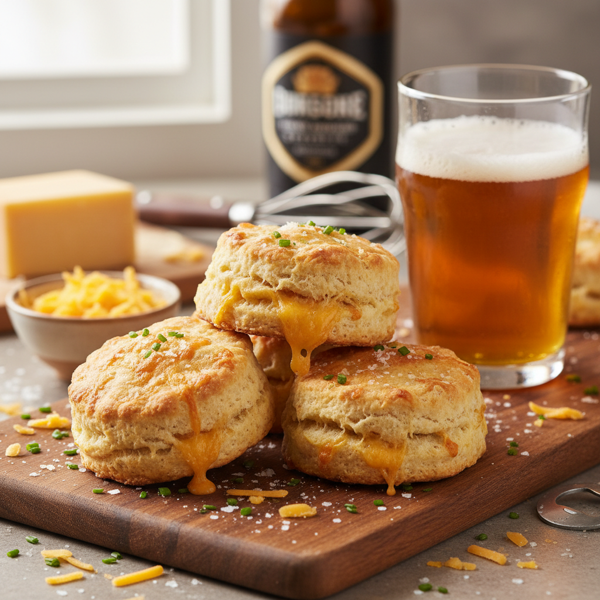 Cheddar Beer Biscuits recipe