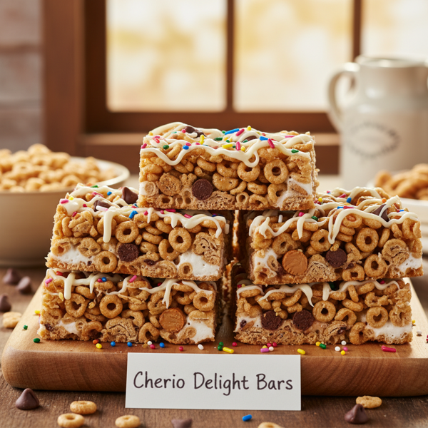 Cheerio Delight Bars recipe