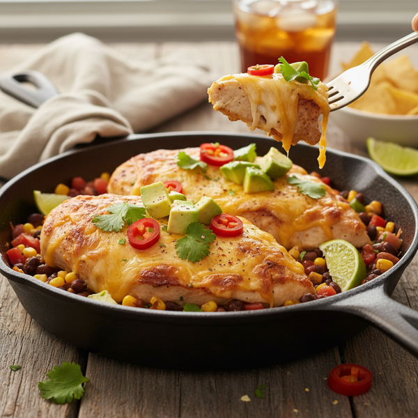 Cheesy Avocado Monterey Chicken recipe