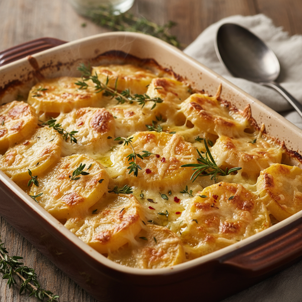 Cheesy Baked Turnips recipe