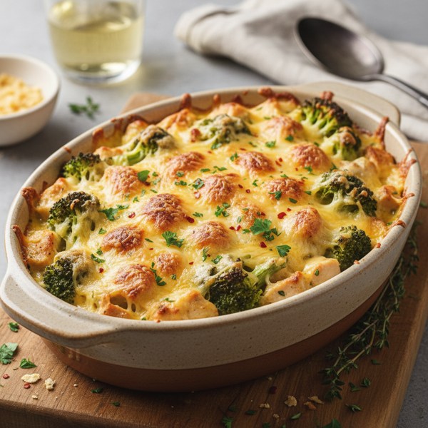 Cheesy Broccoli Chicken Bake recipe