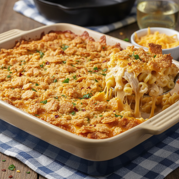 Cheesy Chicken and Ritz Casserole recipe