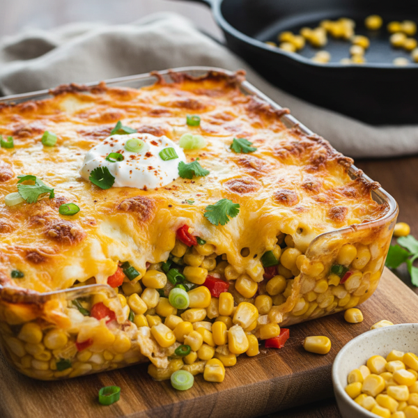 Cheesy Corn Delight recipe