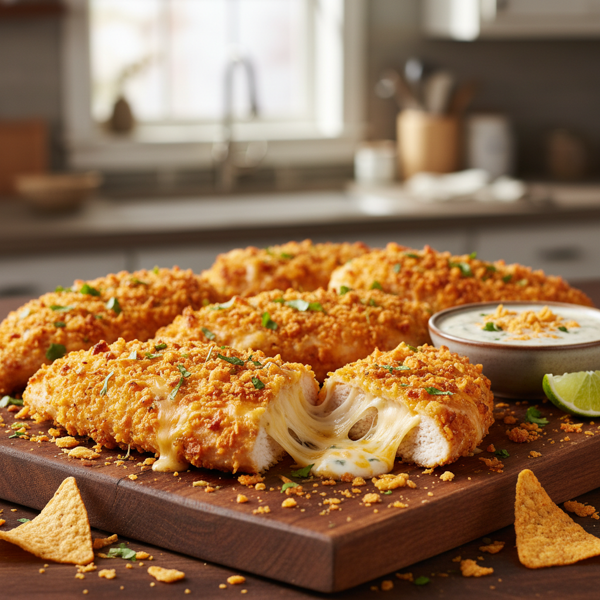 Cheesy Dorito Chicken Delight recipe