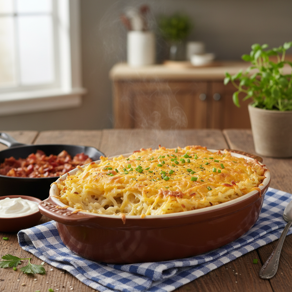 Cheesy Hash Brown Casserole Delight recipe