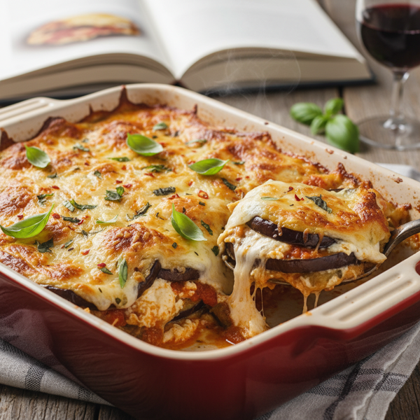Cheesy Italian Eggplant Bake recipe