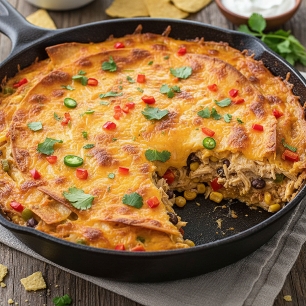 Cheesy King Ranch Chicken Casserole recipe