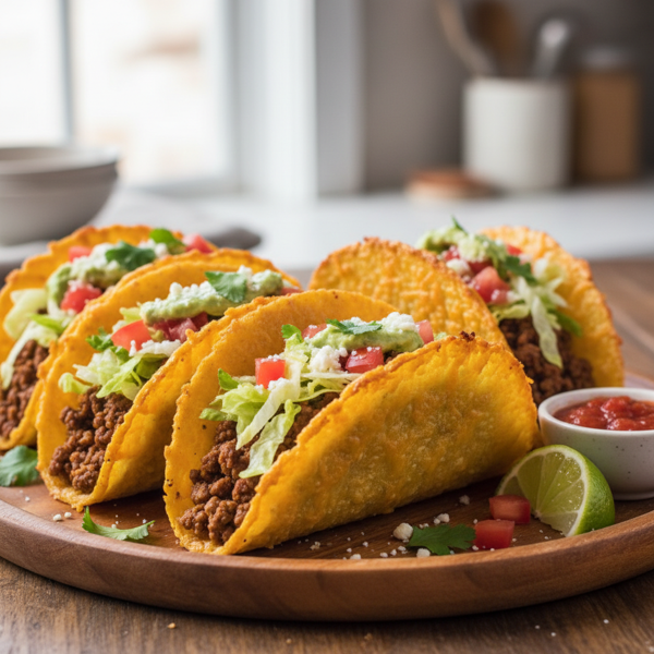 Cheesy Low-Carb Taco Shells recipe