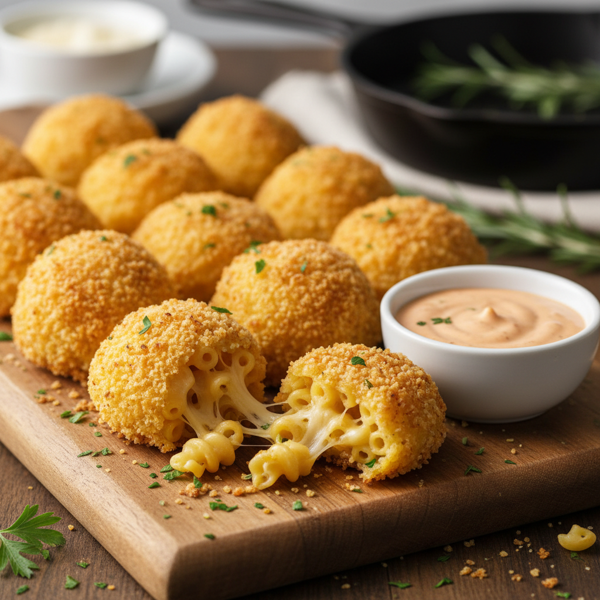 Cheesy Macaroni Bites recipe
