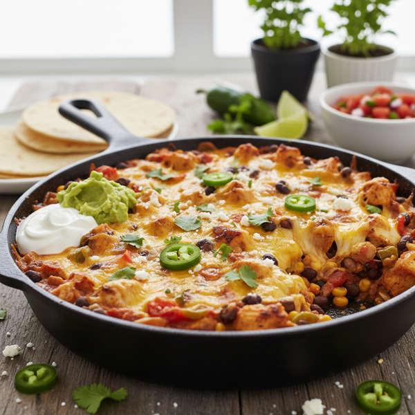 Cheesy Mexican Chicken Bake recipe