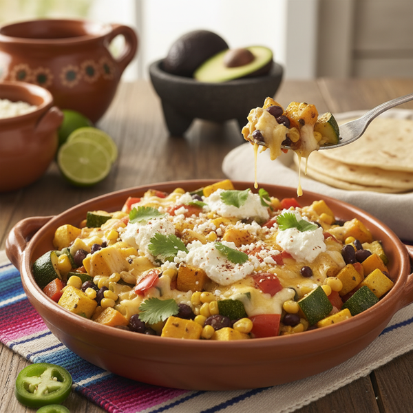 Cheesy Mexican Squash Medley recipe