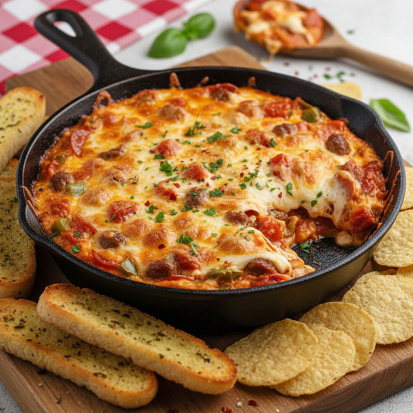 Cheesy Pizza Delight Dip recipe