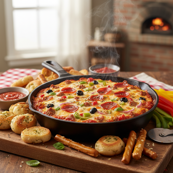 Cheesy Pizza Lover's Dip recipe