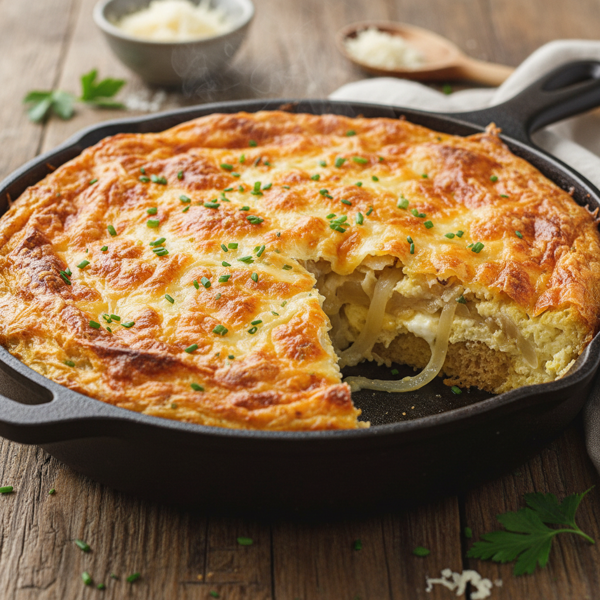 Cheesy Swiss Egg Casserole recipe