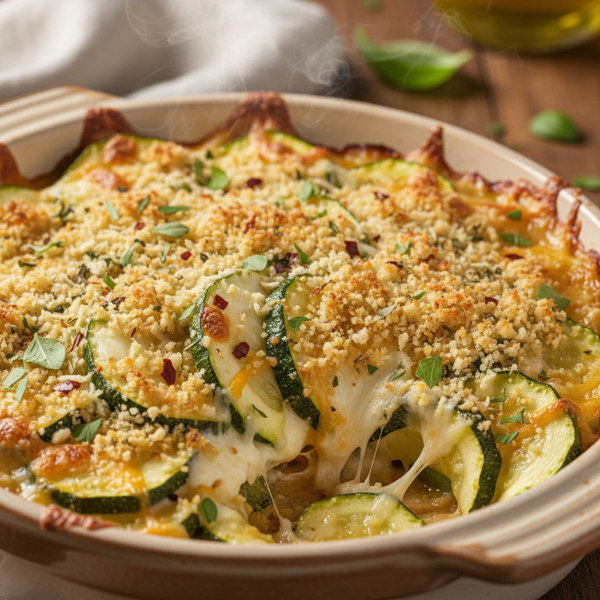 Cheesy Zucchini Bake recipe