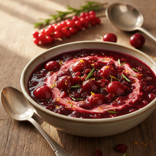 Cherry-Cranberry Bliss Sauce recipe