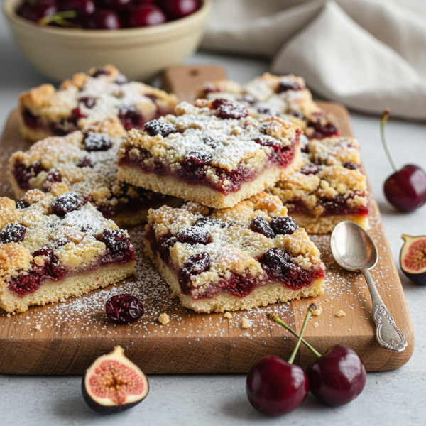 Cherry-Fig Delight Bars recipe