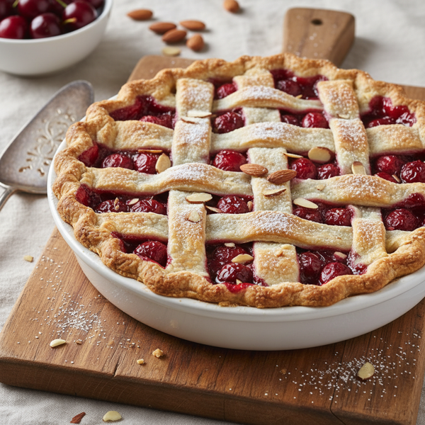 Cherry Almond Delight Pie recipe