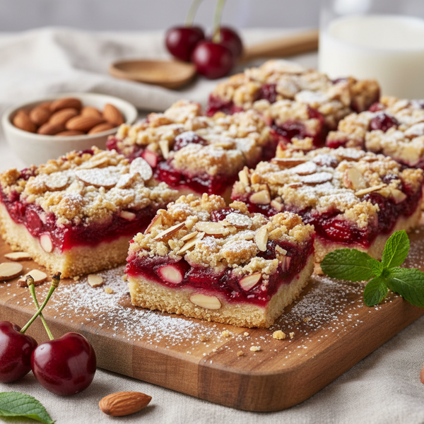 Cherry Almond Dream Bars recipe